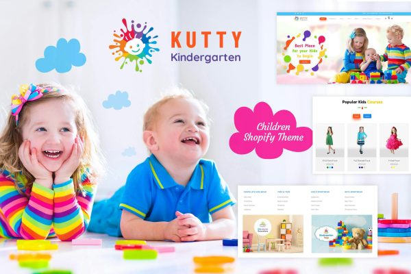 Kutty Kids | Children Shopify Theme Children, Kids Shop Responisve Shopify Theme. Kids Toys & Book Store, Multipurpose Fashion Stores.