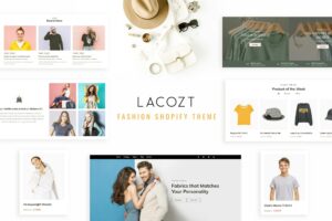 Lacozt - Clothing and Fashion Store Shopify Theme Multi Purpose Fashion Shop Template for Clothing, Lifestyle Accessories, Gadgets, Luxury Item Sites.