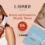 Lammer - Beauty and Cosmetics Shopify Theme Drag & Drop Shopify Theme Sections, Product Upsell and Cross selling