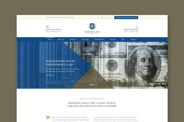 Law Master - Attorney & Lawyer HTML Template Attorney & Lawyer