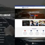 LearnToDrive | Driving School & Lessons Template Learn to Drive, Driving School, Driving Lessons, Business & Services