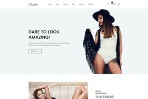 Lorin – Shapewear Shopify Theme – Shapewear eCommerce Shopify Theme + RTL + Dropshipping