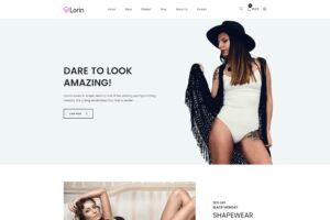 Lorin – Shapewear Shopify Theme – Shapewear eCommerce Shopify Theme + RTL + Dropshipping