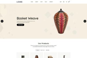 Louis – Handmade & Craft Shopify Theme Louis – Handmade & Craft Shopify Theme is a Handmade Shop Shopify theme.