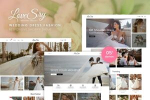 LoveSry - Wedding Dress Fashion Responsive Shopify Wedding Dress Fashion Responsive Shopify