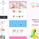 Luke - Infants & Baby Care Store Shopify Theme Kids, Infants and Baby Products, Clothing, Healthcare Products Showcase and Online Shopping Theme!