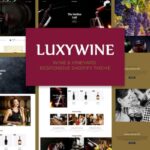 Luxywine - Wine & Vineyard Shopify Theme Wine & Vineyard Responsive Shopify Theme