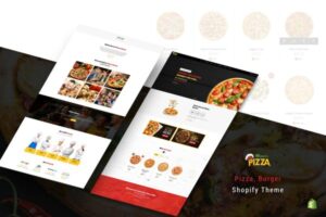 Marios Pizza | Pizza, Burger Restaurant Shopify Pizza, Burger Online Restaurant Theme. Product Catlogue, DarK Layout, Responsive, Drag & Drop Shop.
