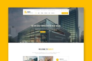 Marize - Construction & Building HTML Template Construction & Building