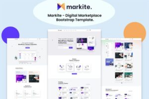 Markit - Digital Marketplace HTML5 Template Markit is the digital marketplace HTML5 Template to sell digital products, services, and others.