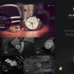 Marley | Sectioned Watch Shopify Theme Dark Layout for Luxury Watches Sale. Digital, Analog Watches, Watch Dials, Straps eCommerce Store!