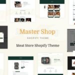 MasterChop - Meat Shop, Food Delivery Shopify Online Meat Delivery, Sea Food & Farm Fresh Pork Pig Chicken Meats. Packed Food Shopping Theme.