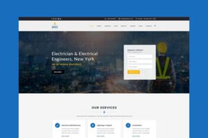 Max Electric - Electrician HTML Template Electrician / Handyman