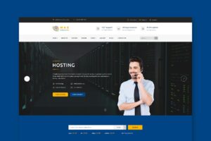 Max Hosting - Responsive Hosting HTML Template Hosting Template