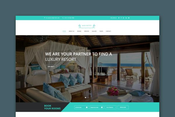 Max Hotel - Hotel Booking HTML Template Hotel Booking HTML Template