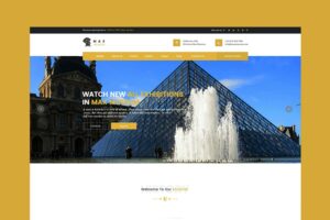 Max Museum - Historical & Artifacts Template Historical & Artifacts Template