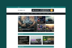 Max Reporter - HTML Magazine Template Magazine / News