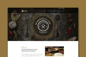 Max Restaurant - Responsive HTML Template Restaurant & Pizzeria