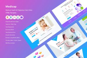 Medical Health & Pregnancy Care Clinic Template Medical Health & Pregnancy Care Clinic HTML Template