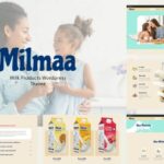 Milmaa - Single Product, OnePage Shopify Theme One Item, One Page & Single Product Promotion, Apps & Software Landing Page Shop eCommerce Design.