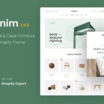 Minim – Minimal & Clean Furniture Store Minimal & Clean Furniture Store Shopify Theme (Mobile Friendly)