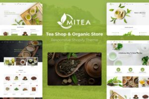 Mitea - Tea Shop & Organic Store Shopify Theme Tea Shop & Organic Store Responsive Shopify Theme