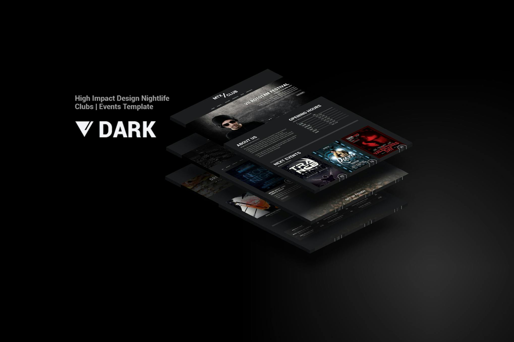 MTX Club Dark is a clean, and unique HTML template for Night Clubs, Bars, Clubs, Nightlife, Parties