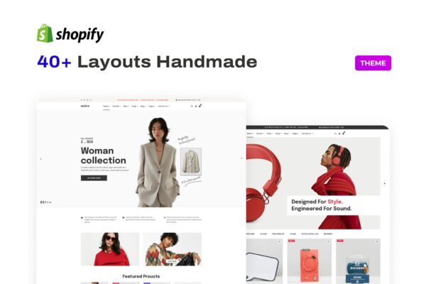 Multipurpose eCommerce Theme for Shopify – Weäre Shopify Theme for Fashion Empire, Electronics haven, or any other type of e-Commerce venture