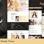 Nagai - Jewelry Responsive Shopify Theme Custom Handcrafted, Handmade Jewelry Shopify Theme. Modern, Responsive eCommerce Template Design.