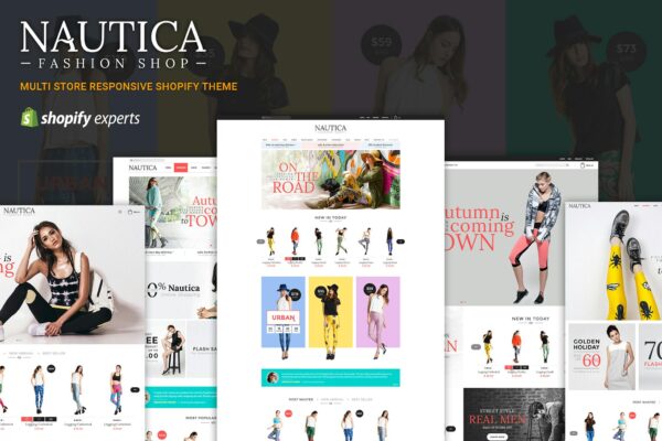 Nautica | Multi Store Responsive Shopify Theme Multi Store Responsive Shopify Theme