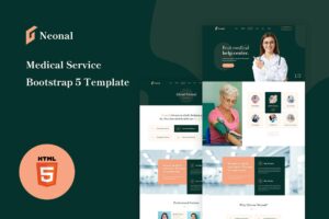 Neonal - Medical Service Bootstrap 5 Template Neonal comes with 10+ inner pages with an impressive homepage.