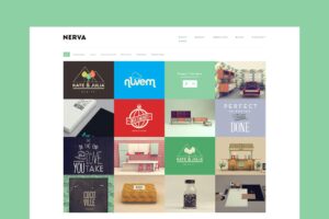 Nerva - Minimal Design HTML Template Minimal Template