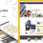 Nora - Hardware Store Shopify theme Bathroom Fittings, Plumbing Equipments, Painting and Building maintenance Hardwares Shopify Theme!