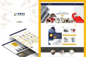 Nora - Hardware Store Shopify theme Bathroom Fittings, Plumbing Equipments, Painting and Building maintenance Hardwares Shopify Theme!