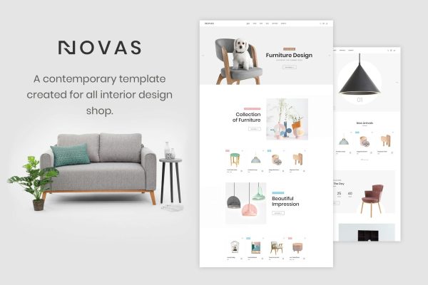 Novas | Furniture and Handmade Shop HTML5 Template Furniture and Handmade Shop