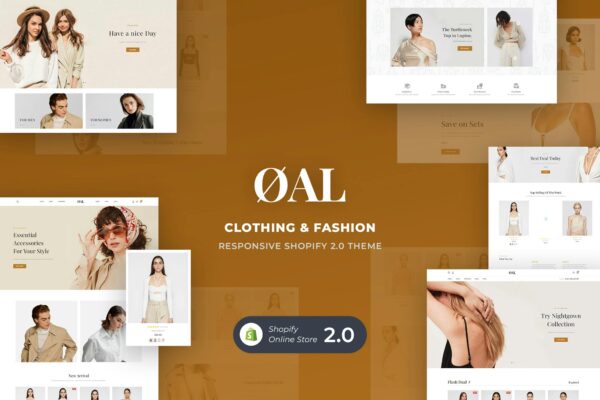OAL - Clothing & Fashion Shopify 2.0 Theme Clothing & Fashion Responsive Shopify 2.0 Theme
