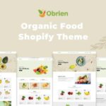 Obrien – Organic Food Shopify Theme Organic Food Shopify Theme is a modern, unique as well as responsive eCommerce Shopify theme.