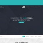 Onepager - Responsive One Page HTML Template Responsive One Page HTML Template