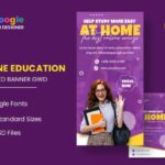 Online Education Animated Banner Google Web Design Online Education Animated Banner Google Web Design