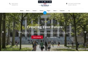 Patshala – Education HTML Template with Page Build Learning Template for School College & University is a modern and new-fashioned HTML template