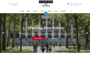 Patshala – Education HTML Template with Page Build Learning Template for School College & University is a modern and new-fashioned HTML template