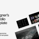 Peel | Portfolio Template For Creatives A modern portfolio template for designers, illustrators and digital artists.