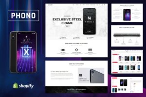 Phono | Phone Accessories Shopify Theme Clean One Product Store, Mobile Accessories, Apps, Gadgets & Single Product eCommerce Store Theme