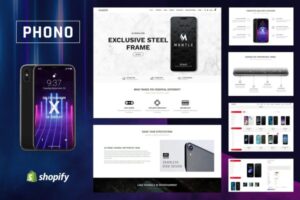 Phono | Phone Accessories Shopify Theme Clean One Product Store, Mobile Accessories, Apps, Gadgets & Single Product eCommerce Store Theme