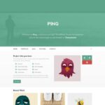 Ping - Minimal Responsive HTML Template Minimal Responsive HTML Template