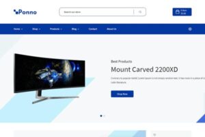 Ponno - Electronics eCommerce Shopify Theme + RTL Ponno – eCommerce Shopify Theme is an exclusive eCommerce Website theme which you may choose at firs