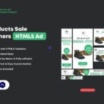 Product Sale Banners HTML5 Ad Product Sale Banners HTML5 Ad GWD & PSD Template