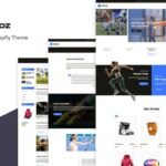 Proz - Sports Store Shopify Theme Sports Center, Shop Template for Badminton Shoes, T-shirts, Trousers, Game Accessories & Equipments