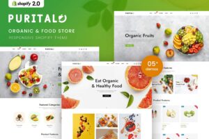 Purital - Organic & Food Store Shopify 2.0 Theme Organic & Food Store Shopify 2.0 Theme