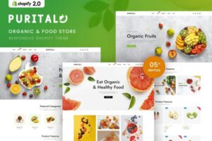 Purital - Organic & Food Store Shopify 2.0 Theme Organic & Food Store Shopify 2.0 Theme